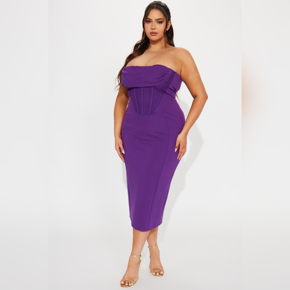 Fashion nova strapless dress - Picture 2 of 13